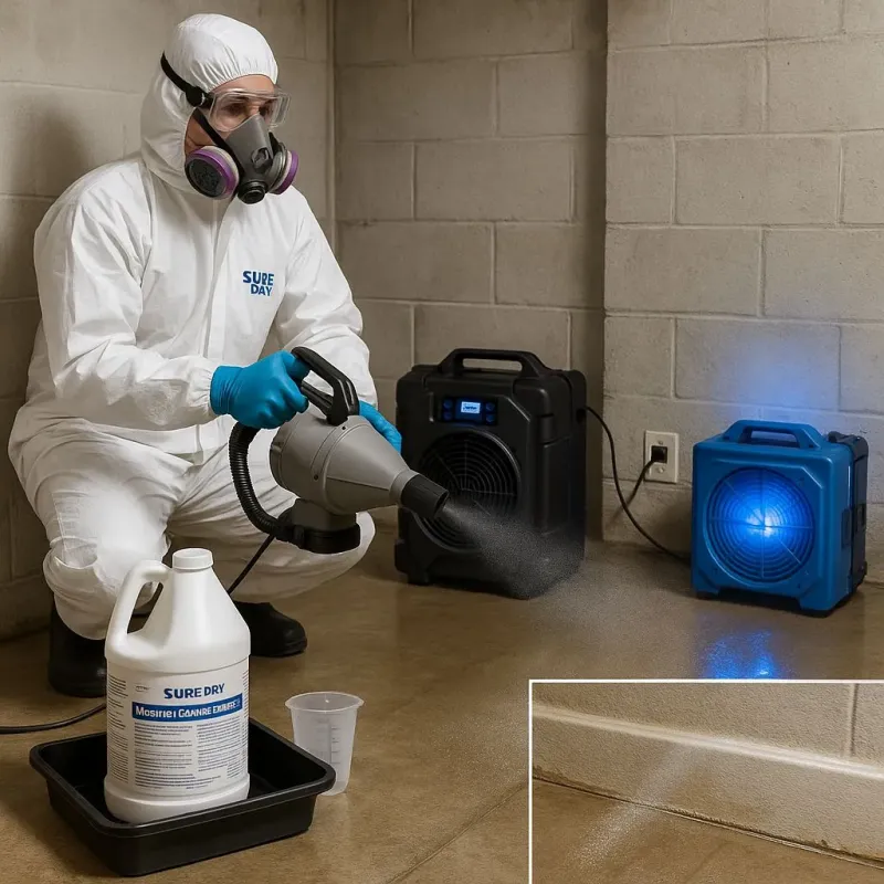 Sanitization and Odor Removal process in Stanton, CA