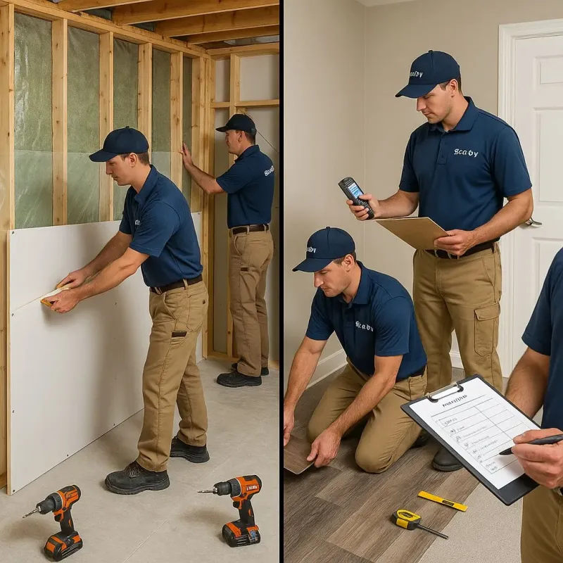 Repairs and Reconstruction process in Stanton, CA