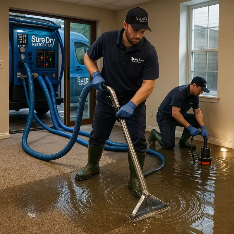 Water Extraction and Removal process in Stanton, CA